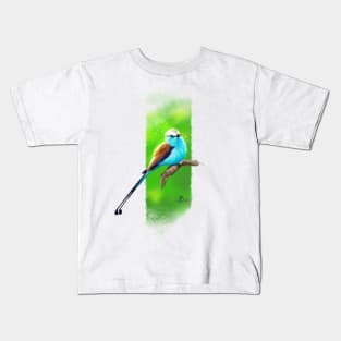 Broad tailed Buddha Pretty bird Kids T-Shirt